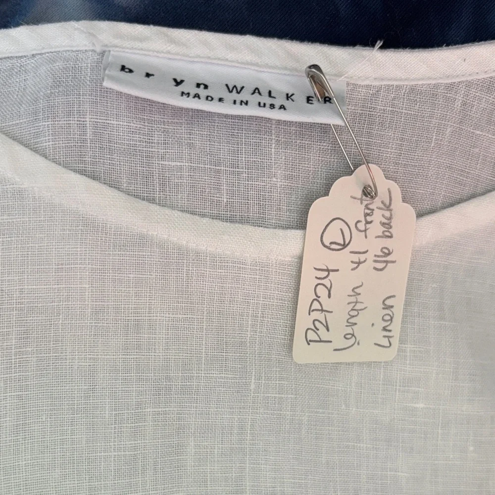 bryn Walker White Midi Dress large - Picture 10 of 10